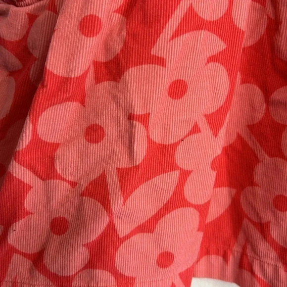 Sweet Hanna Andersson Size 3 (90) Corduroy Floral Dress‎ Pockets Lightweight - Picture 5 of 14